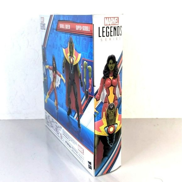 Marvel Legends Avengers 60th Anniversary Skrull Queen and Super-Skrull 6-Inch Ac - Picture 2 of 4